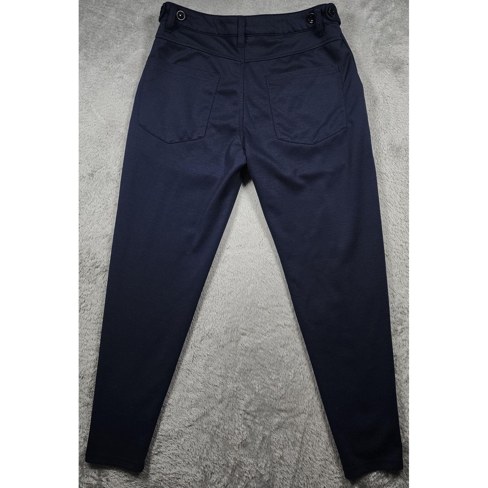 YoungLA Pants Mens 30x28 (Fits 29x27) Navy Blue Slim Fit Stretch Casual Tapered - Picture 9 of 12